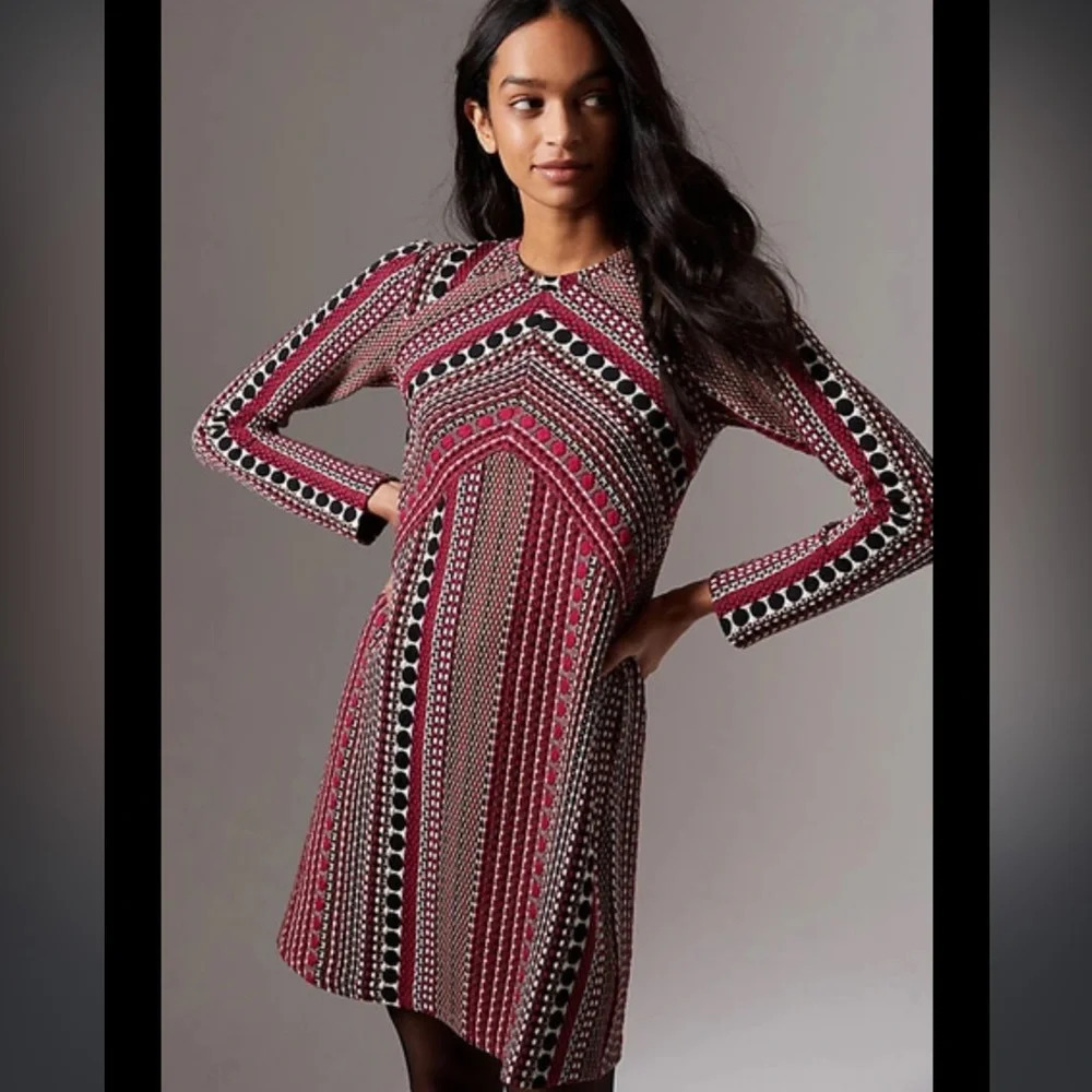 Maeve Anthropologie Kiera Jacquard Dress, NWT, size XS